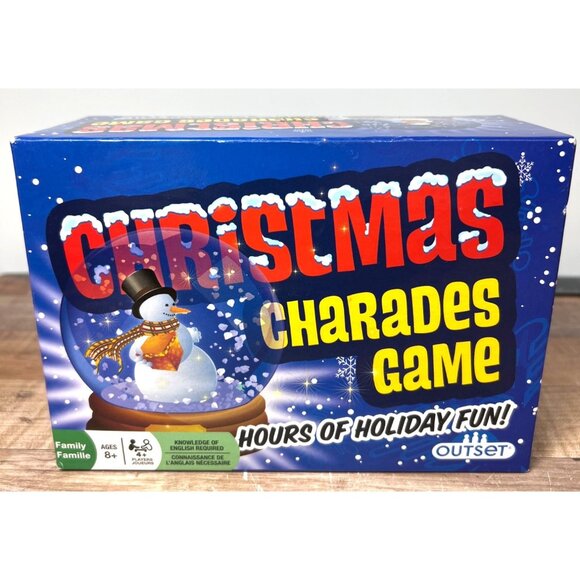 Christmas Charades Game Family Fun For Ages 8+ By Outset - Picture 1 of 4